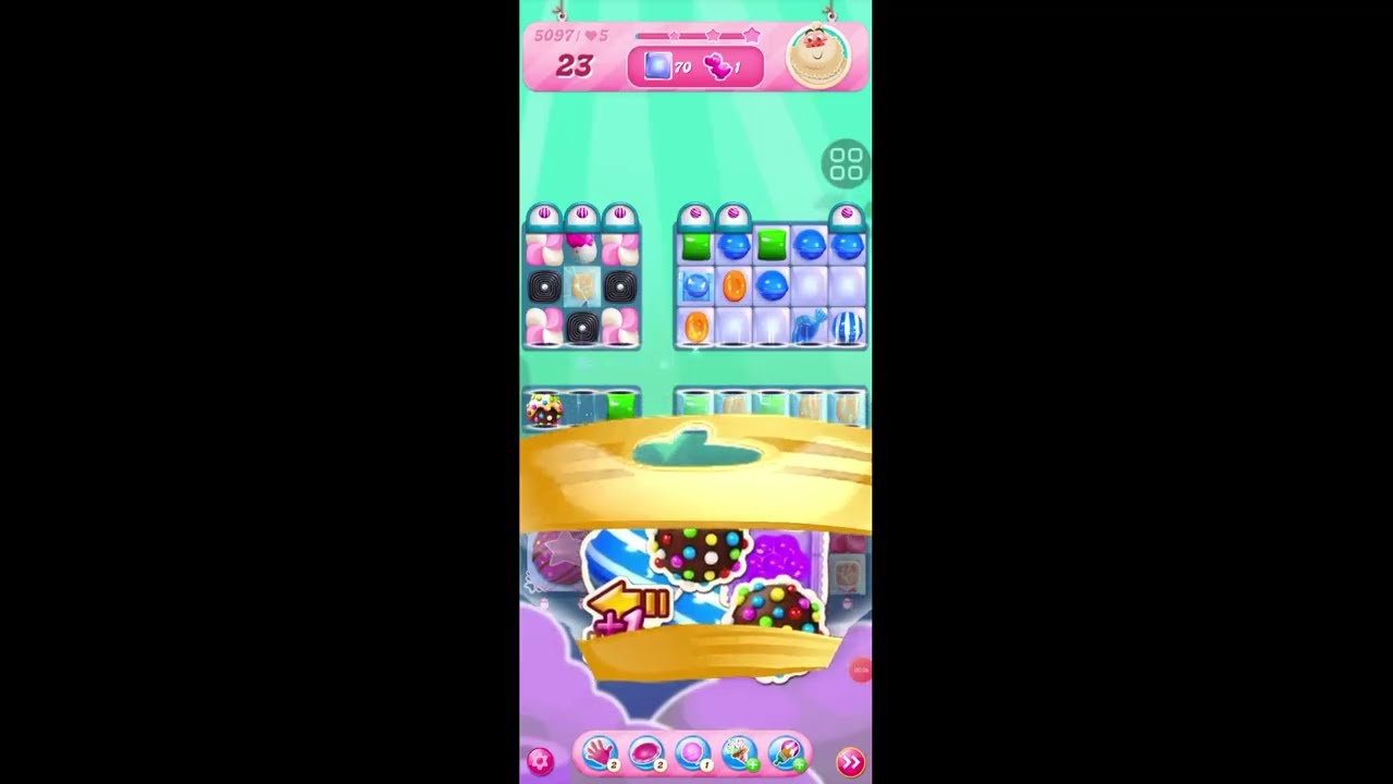 Candy Crush Level 5097 Easy Win background