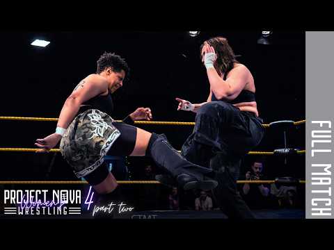 Women's Wrestling — JGU vs. Stephanie Maze | Women's Tournament (NOVA Women's Wrestling 4) background