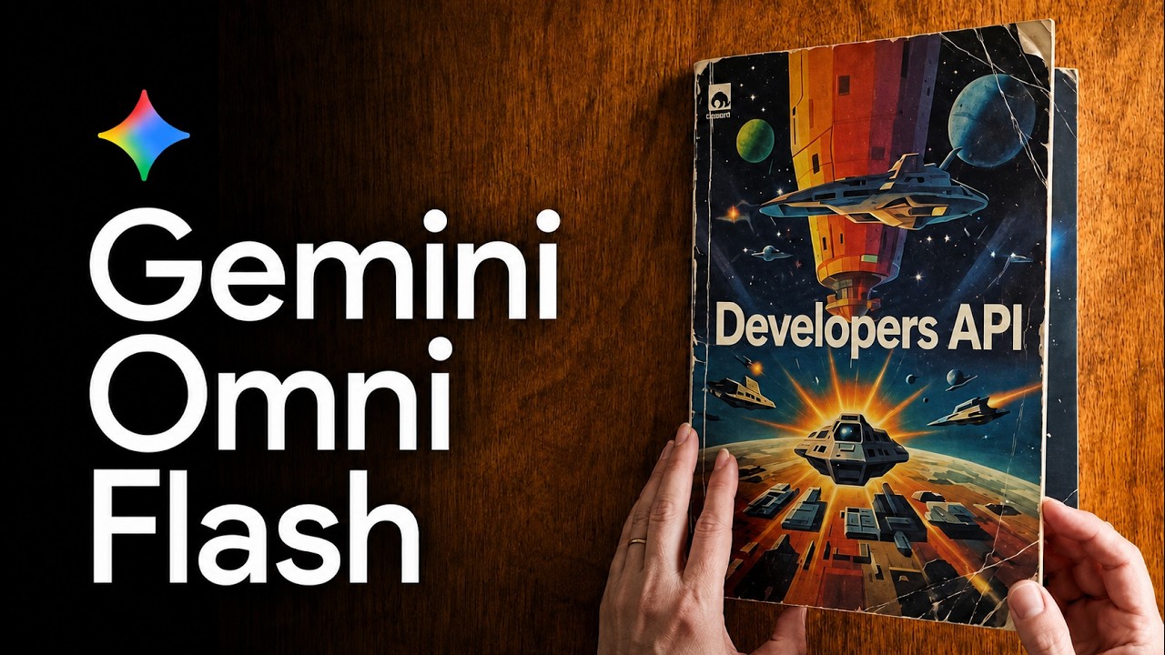 Introducing the Gemini Omni Flash API background