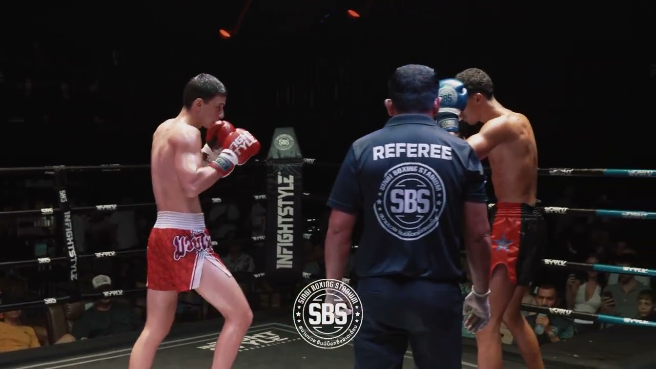 🎬 GEORGY SINBI MUAY THAI vs ABDO BANDASAK GYM | TKO R1 | Sinbi Fight Night 4 July 2026 background