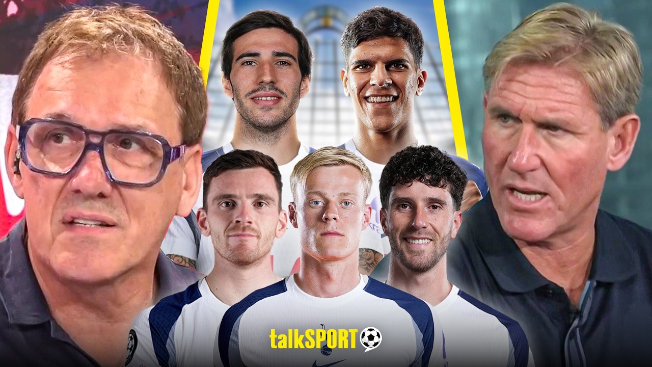 "NOT CHAOTIC!" Tony Cascarino FIRES BACK at Simon Jordan for his CRITICISM of Spurs' HUGE SPENDING! background