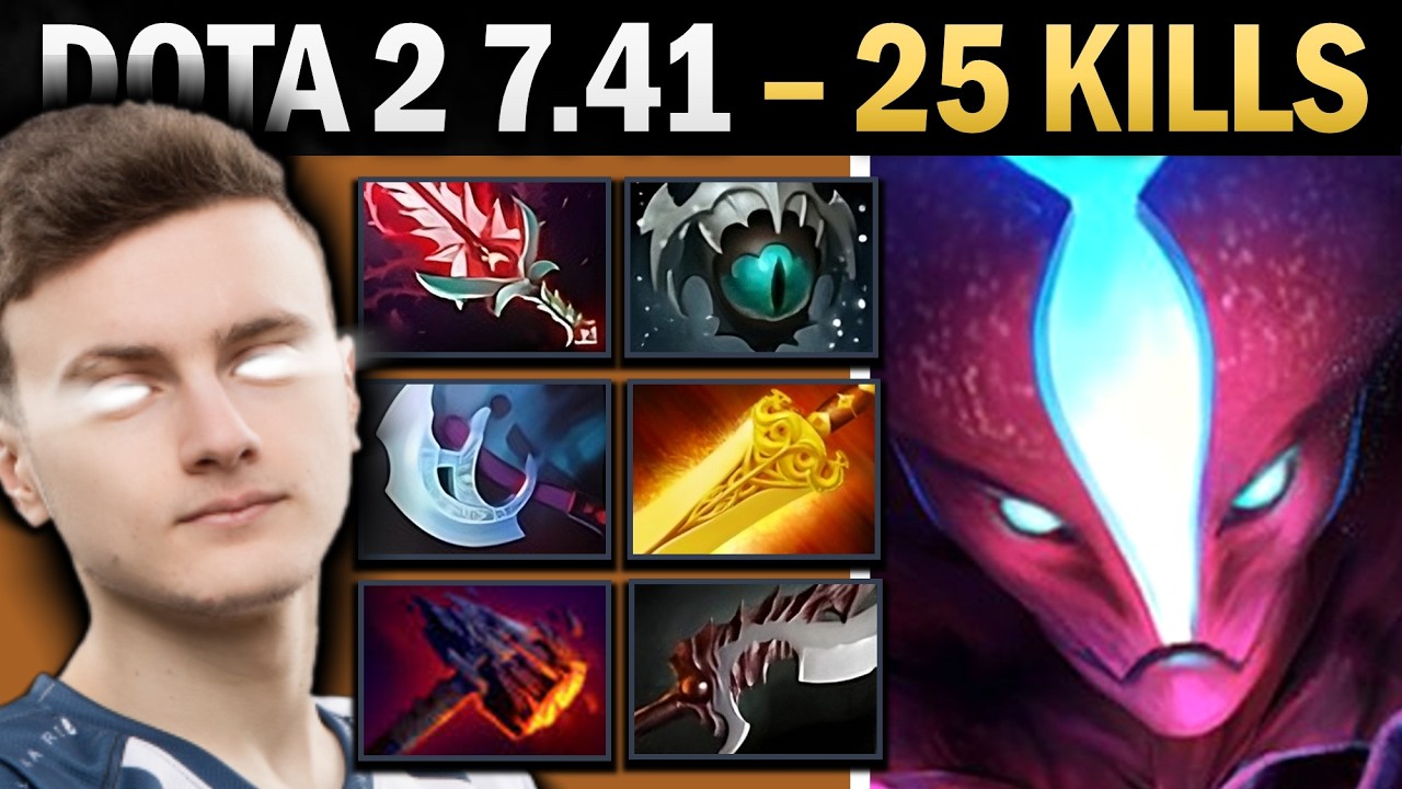 Spectre Dota 2 7.41 with Radiance and Bloodthorn - Dota 2 Gameplay background