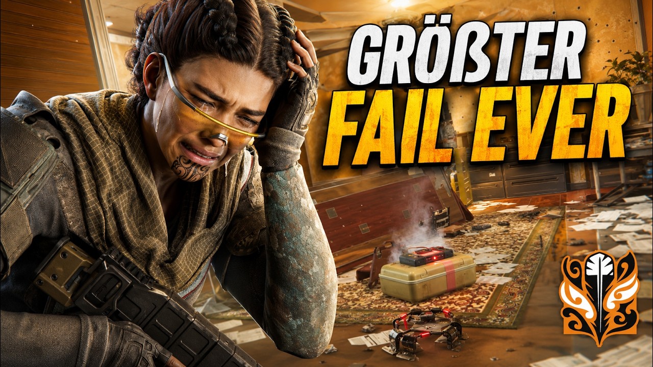 ER MACHT DEN GRÖßTEN FAIL EVER! 🥲🤬 | Rainbow 6 Siege background