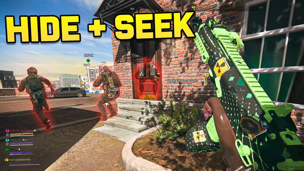 Hide and Seek Kill Race in Warzone! background