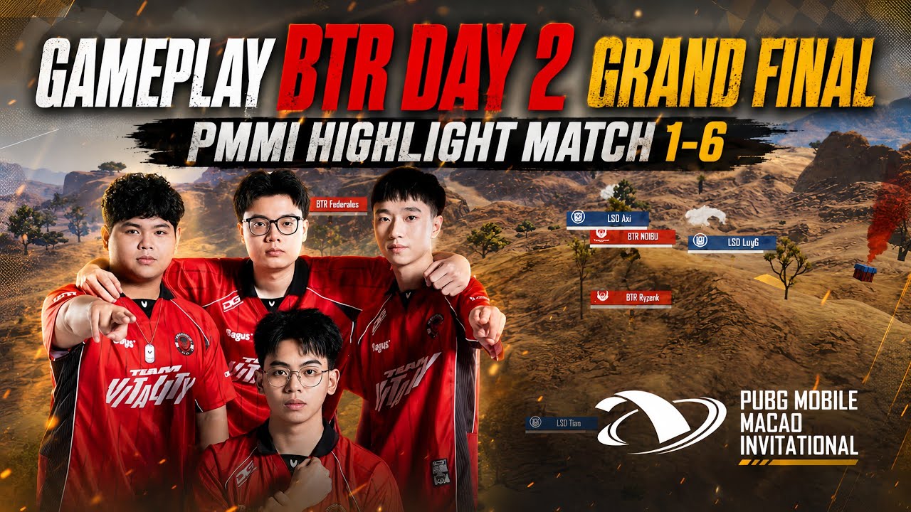 HIGHLIGHT TEAMFIGHT BTR DAY 2 GRAND FINAL PMMI MATCH 1-6 background
