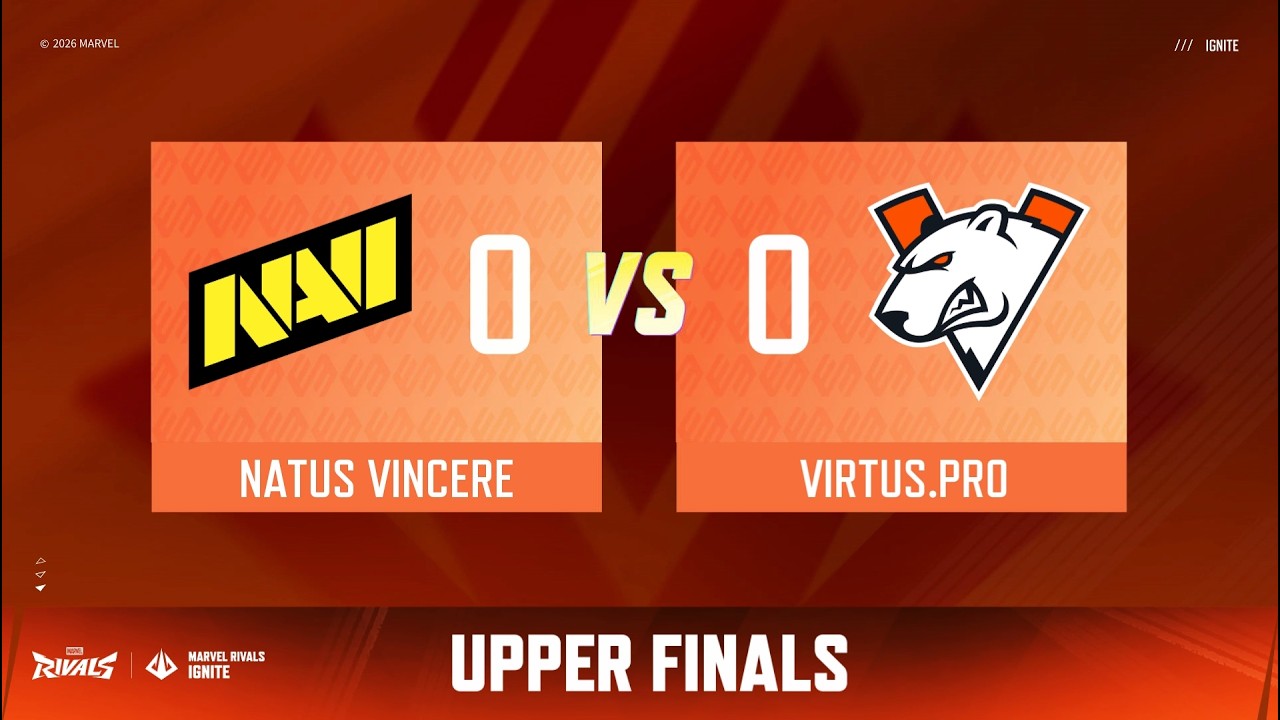 Natus Vincere Vs Virtus Pro Ignite Stage 1 2026 EMEA Playoffs Upper Final background
