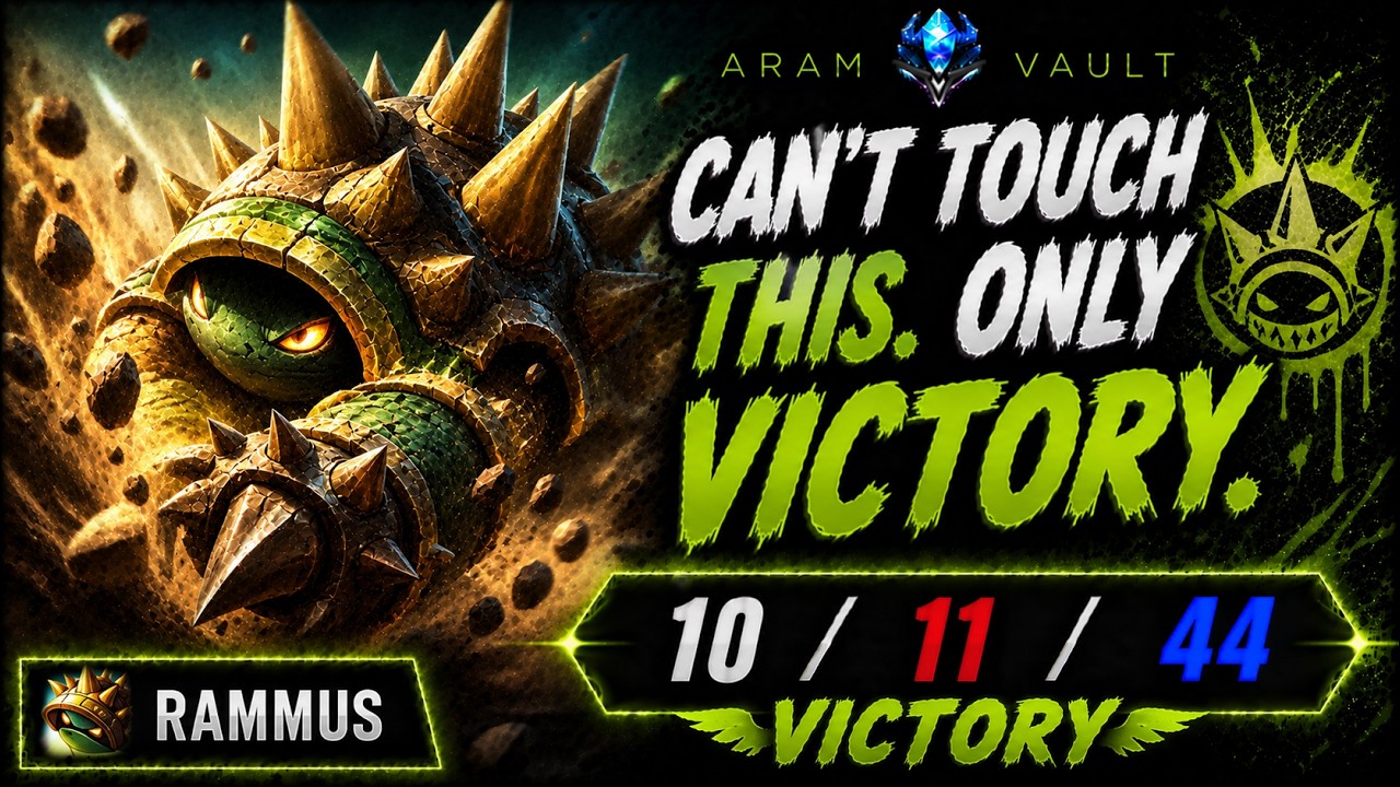 Rammus ARAM | League of Legends Gameplay | 10/11/44 background