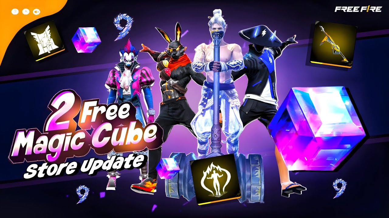 2 Free Magic Cube 💥 Magic Cube Store Update 🤯🥳| free fire new event | ff new event | new event ff background