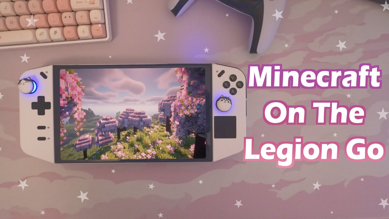Minecraft on The Legion Go (Cosy Game Play) backdrop