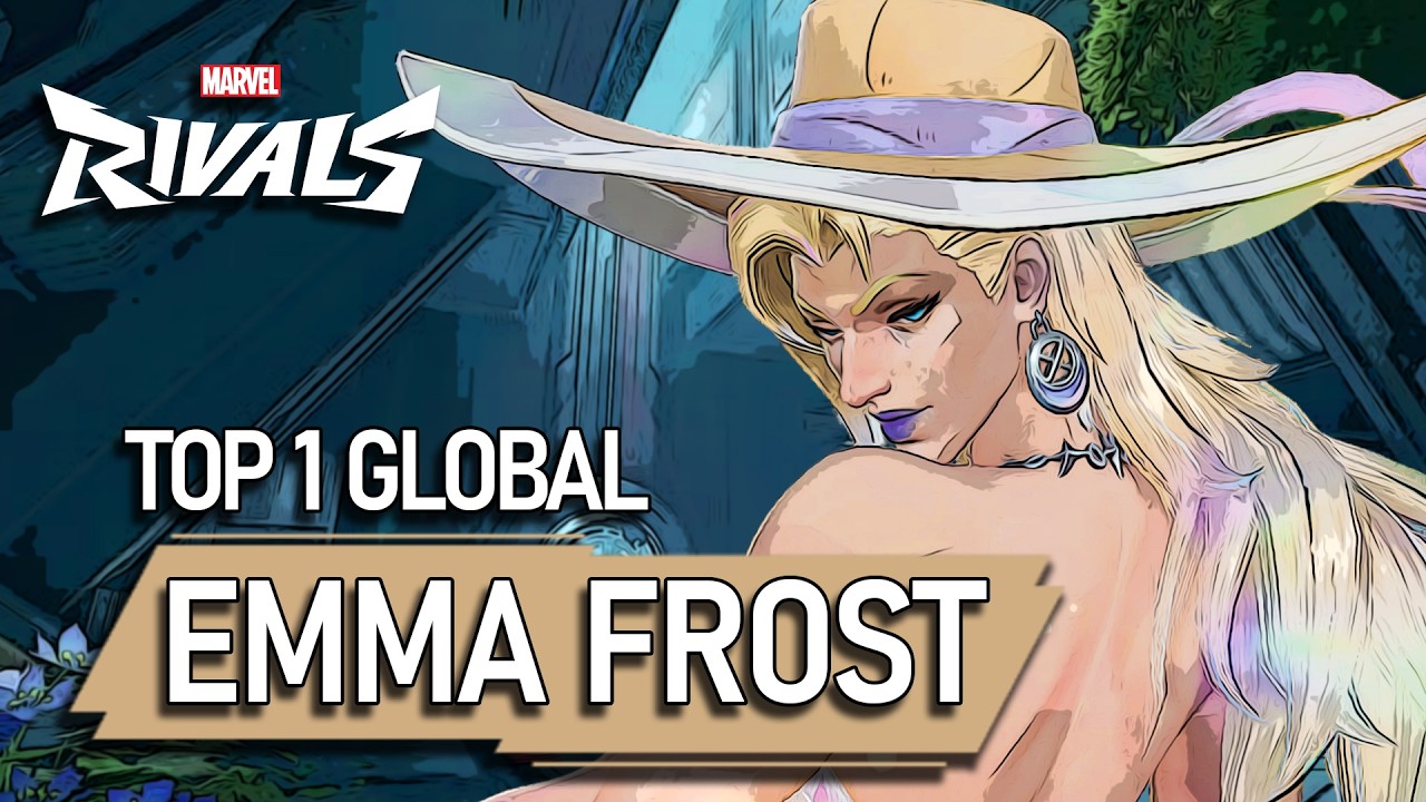 TOP #1 GLOBAL EMMA FROST ! сhance - MARVEL RIVALS PRO background