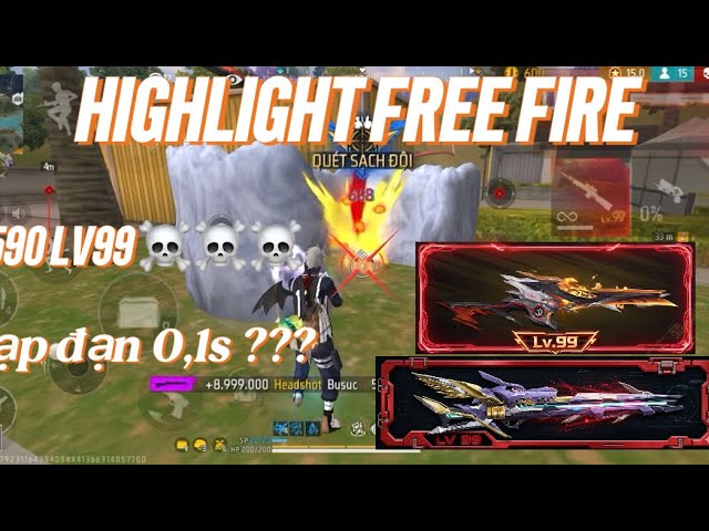 M590 LV 99 & AC80 LV 99 COMBAT LIÊN TỤC CỰC MÃN NHÃN | HIGHLIGHT FREE FIRE #freefire #garenafreefire background