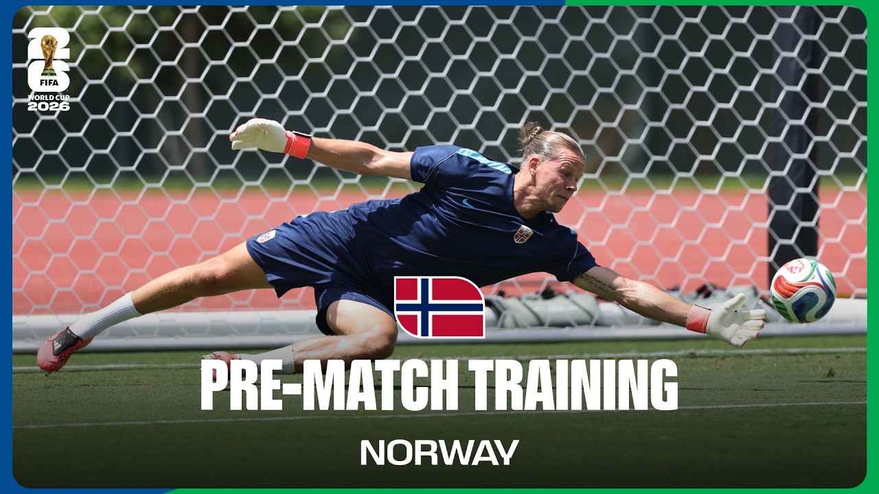 Norway Train Before Brazil | FIFA World Cup 2026™ background