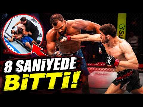 UFC ŞOKTA! Türkiye'nin Yeni Canavarı Rakibini 8 Saniyede Yok Etti! background