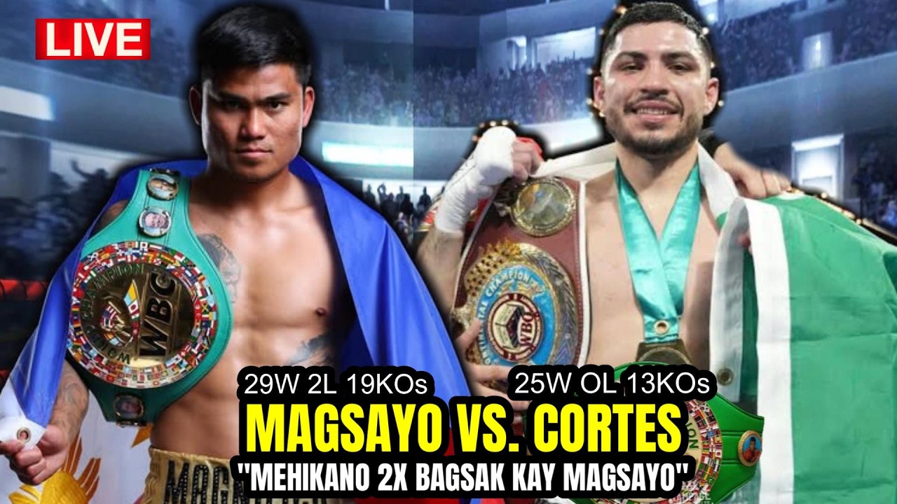 2026 | MARK MAGSAYO vs ANDRES CORTES BLOCKBUSTER! MEHIKANO 2X BAGSAK KAY MAGSAYO!