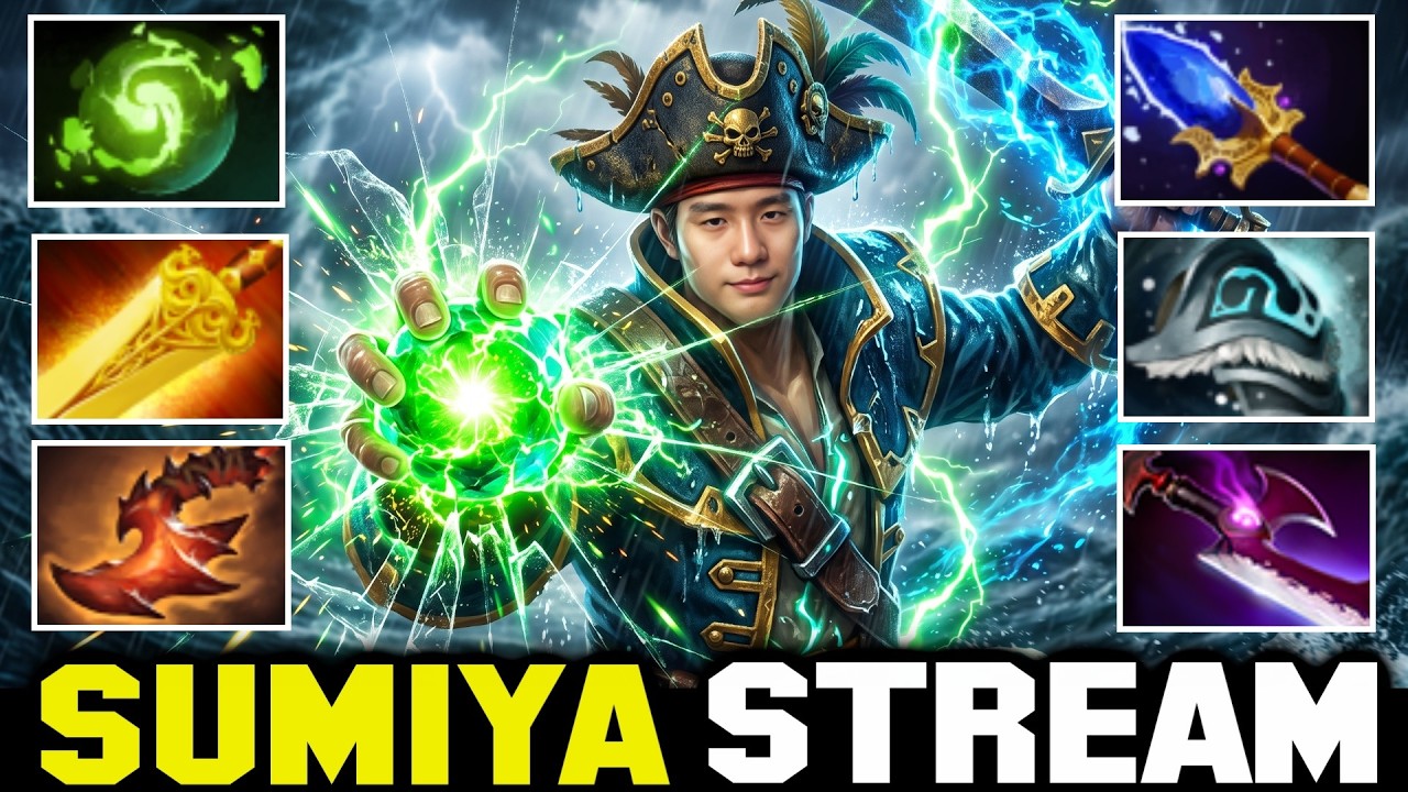 Sumiya Surprise Pick Refresher Kunkka vs Rapier PA | Sumiya Stream Moments 5614 background