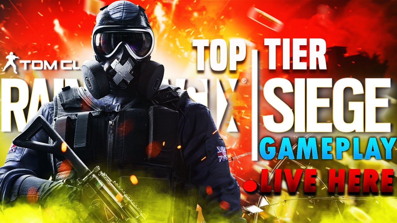 🔴 Tom Clancy's Rainbow Six Siege Live Gameplay w/ Lucario, Super, and itsbrainiac! LET'S GET IT! background