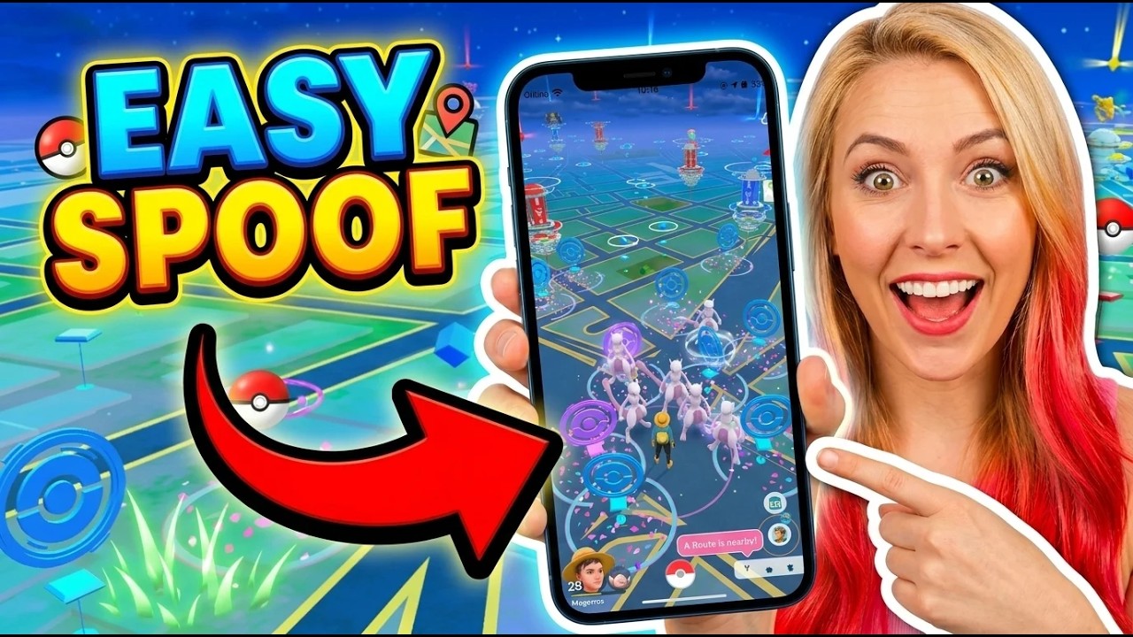 Pokemon GO Spoofer iOS & Android UPDATED - How To Spoof in Pokemon GO 2026 EASY background