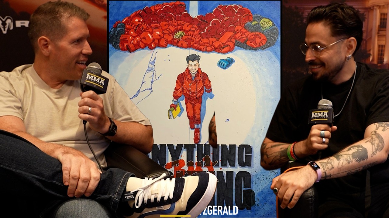 Brendan Fitzgerald Talks Boston Media, Fandom, More | Anything But Fighting | MMA Fighting background