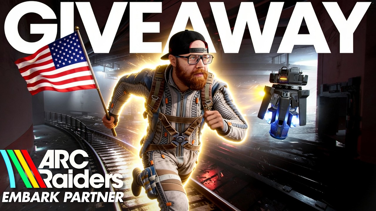 ЁЯФ┤ LIVE ARC Raiders: GIVING AWAY RAIDER TOKENS - Embark Partner background