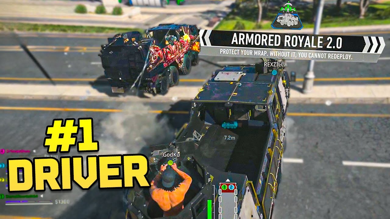 The #1 Armored Royale Driver In All of Warzone backdrop