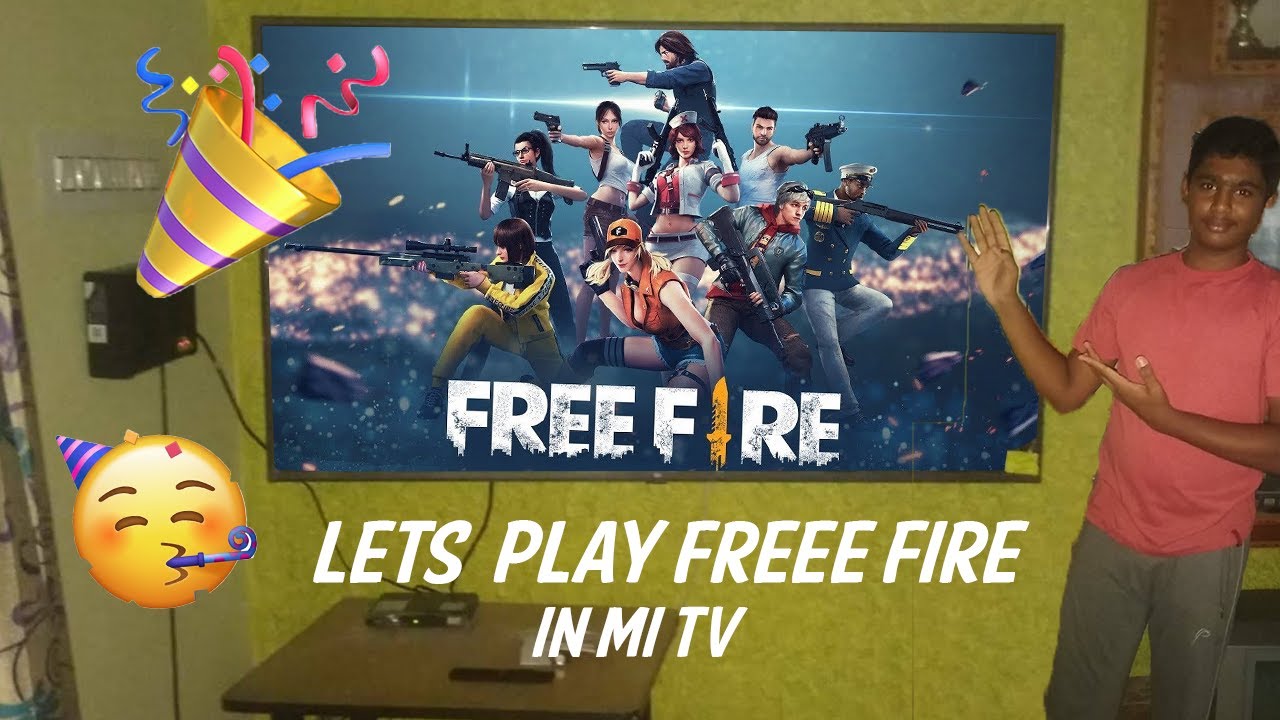 Let's Play Free Fire in MI TV || 2020 ||Technical Sharvesh background