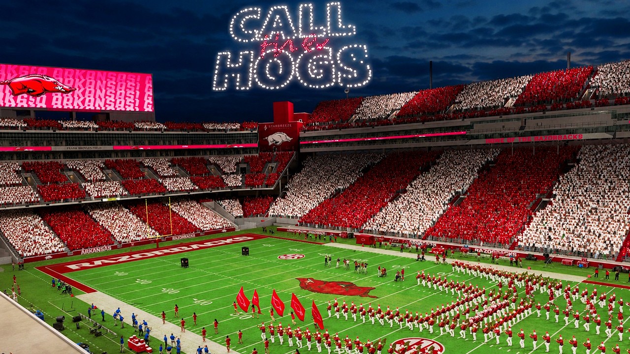 The Best New Team Entrances in College Football 27 background