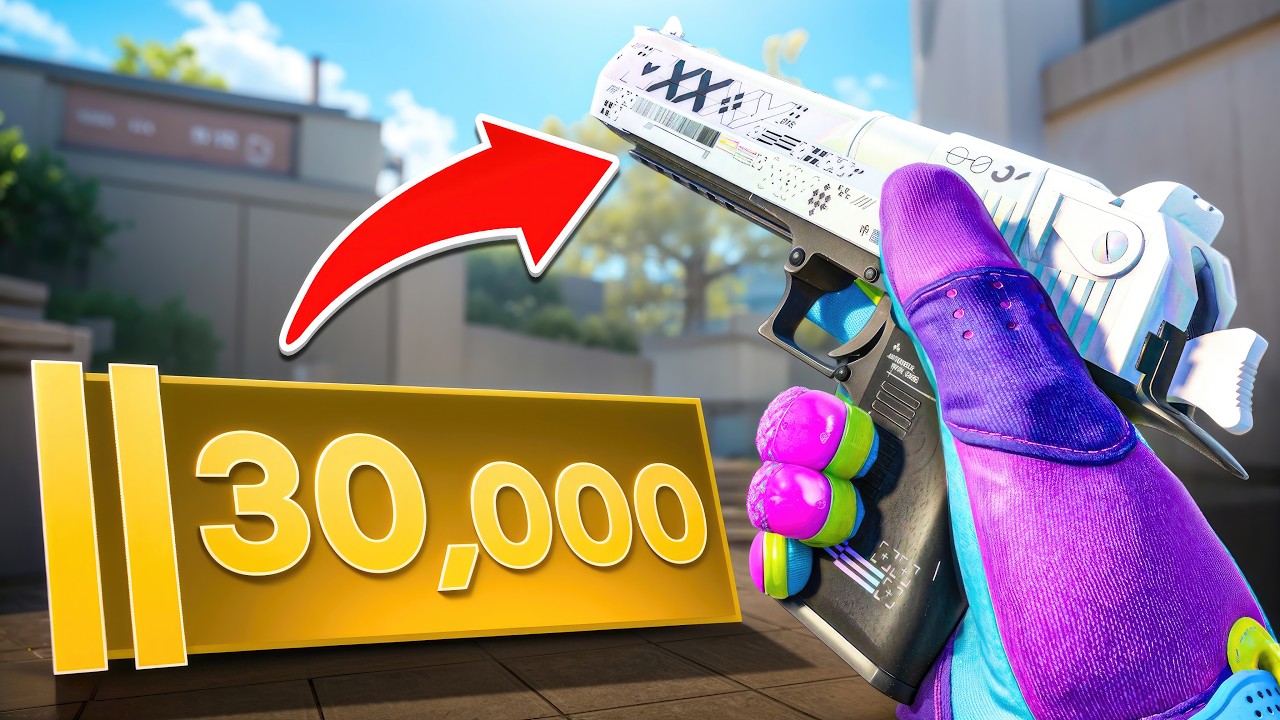 30K Rating Using ONLY Deagle in CS2... background