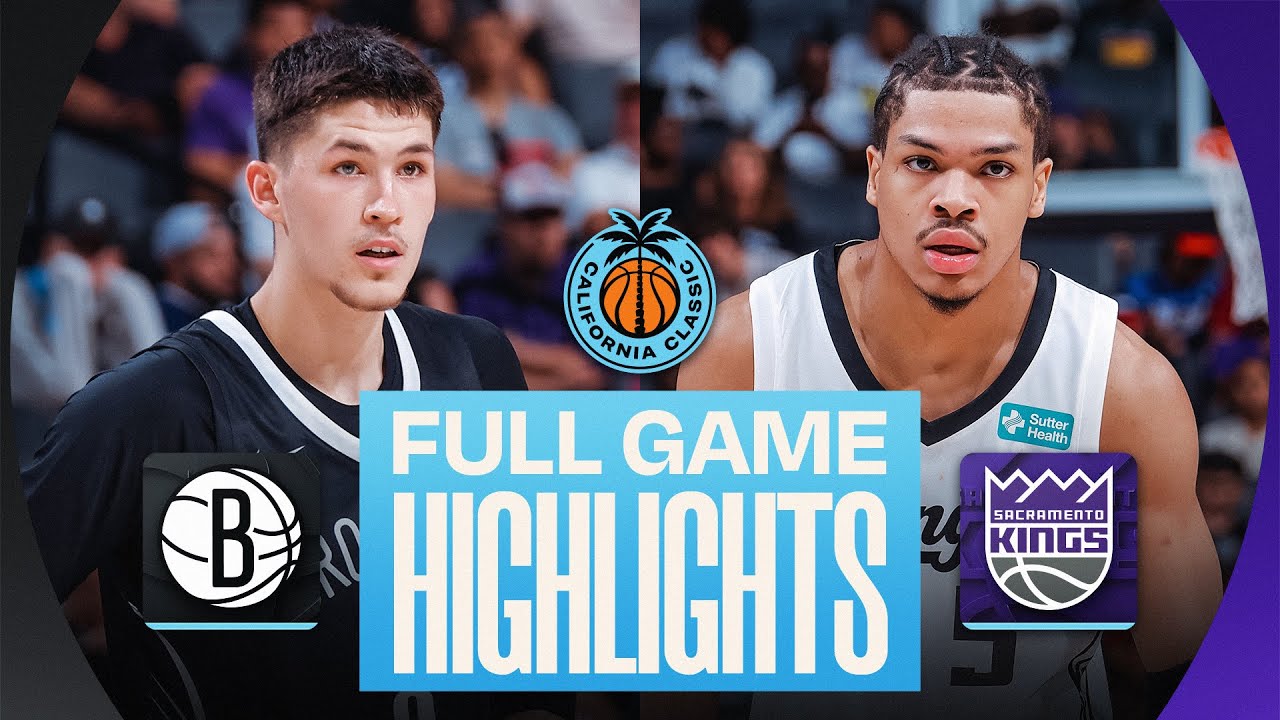 NETS vs KINGS | CALIFORNIA CLASSIC | FULL GAME HIGHLIGHTS | July 4, 2026 background