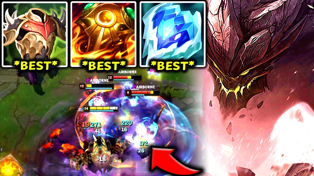 MALPHITE TOP IS NOW #1 BEST TANK + NEW META! (S+ TIER) - 2026 Malphite TOP Gameplay Guide background