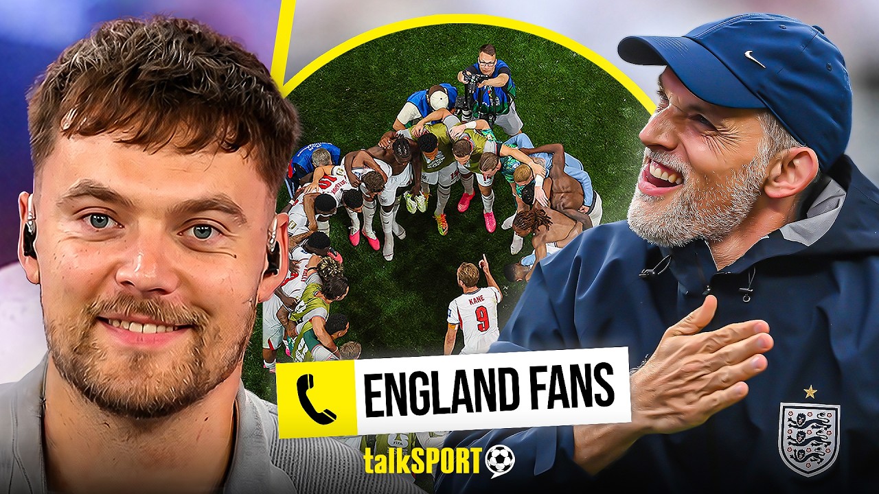 England Fans Give Brilliant RALLYING CRIES Ahead of DO-OR-DIE Clash with Mexico! background