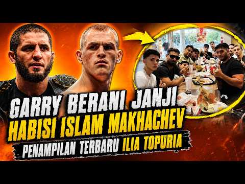 Garry Berani Janji Habisi Islam Makhachev, Penampilan Terbaru Ilia Topuria🔥 background