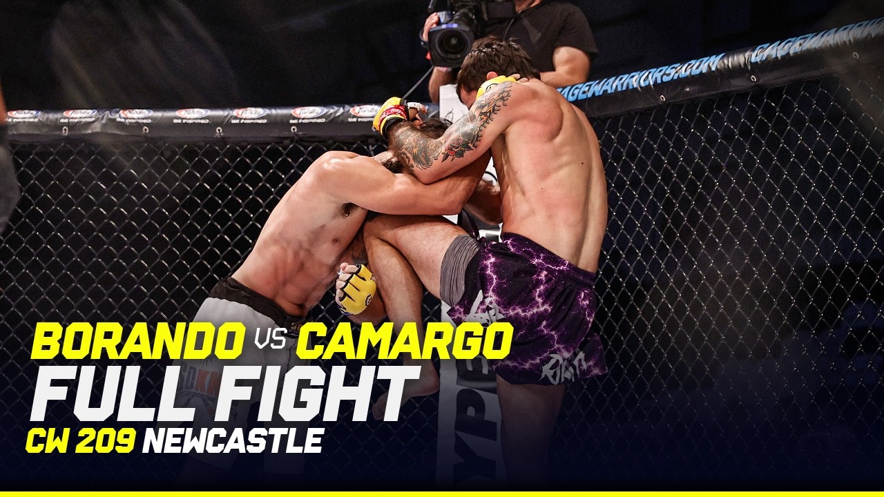 HEADING TO DWCS? 🇮🇹 👀 | Luca Borando vs. Leandro Camargo | CW 209 Newcastle Full Fight background
