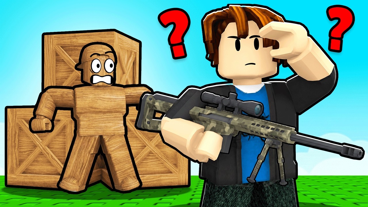 CAMO or GET SNIPED in Roblox background