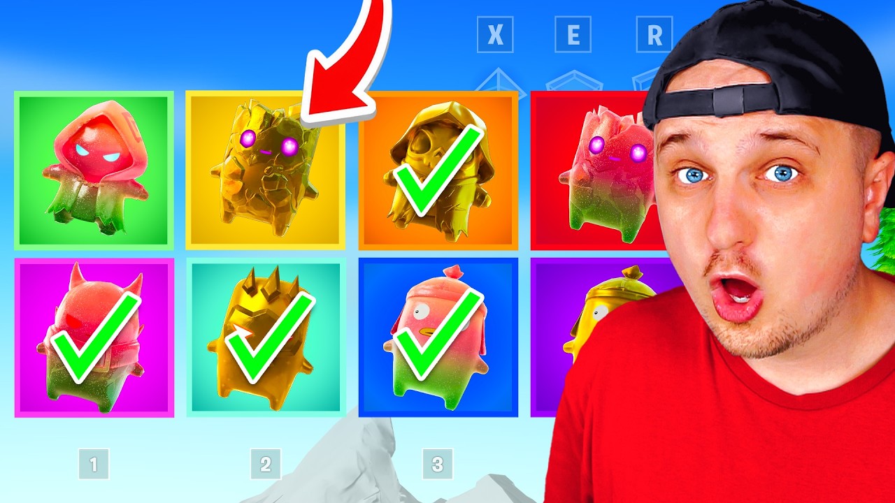 SZUKAM WSZYSTKICH 30 ZŁOTYCH I ŻELKOWYCH DUSZKÓW W FORTNITE (POLOWANIE NA DUSZKI) background