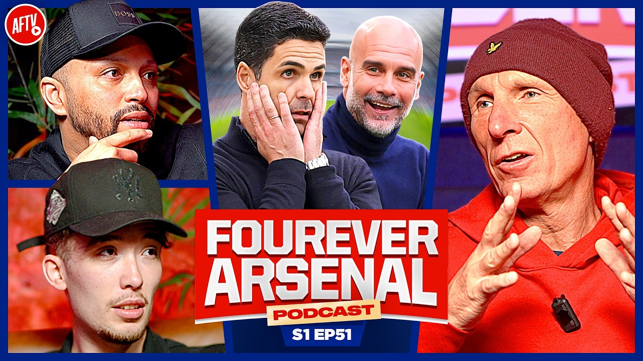 TITLE RACE ON!! Arsenal Fall Short At Etihad As City Smell Blood | Fourever Arsenal Podcast background
