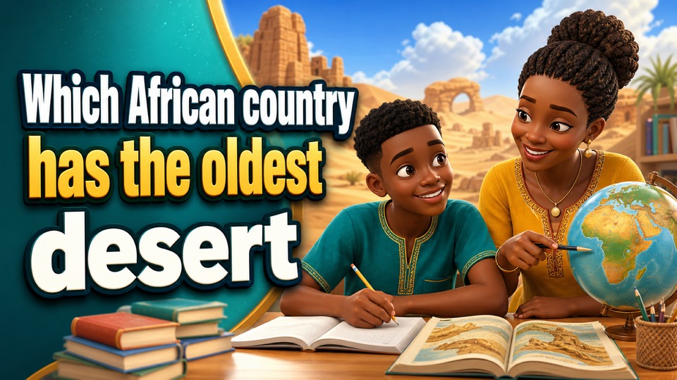 Which African country has the oldest desert in the world? backdrop