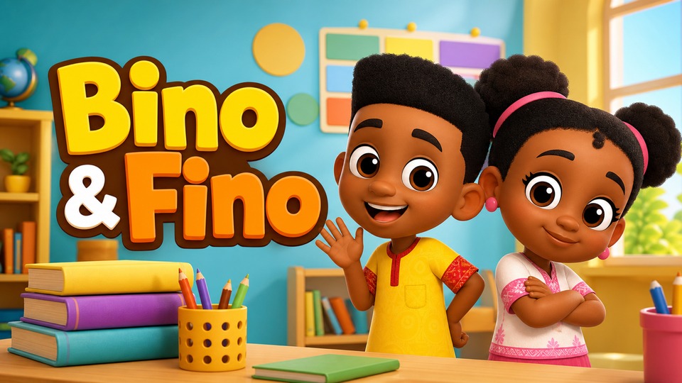 Learn The Months of The Year - Bino and Fino Song background