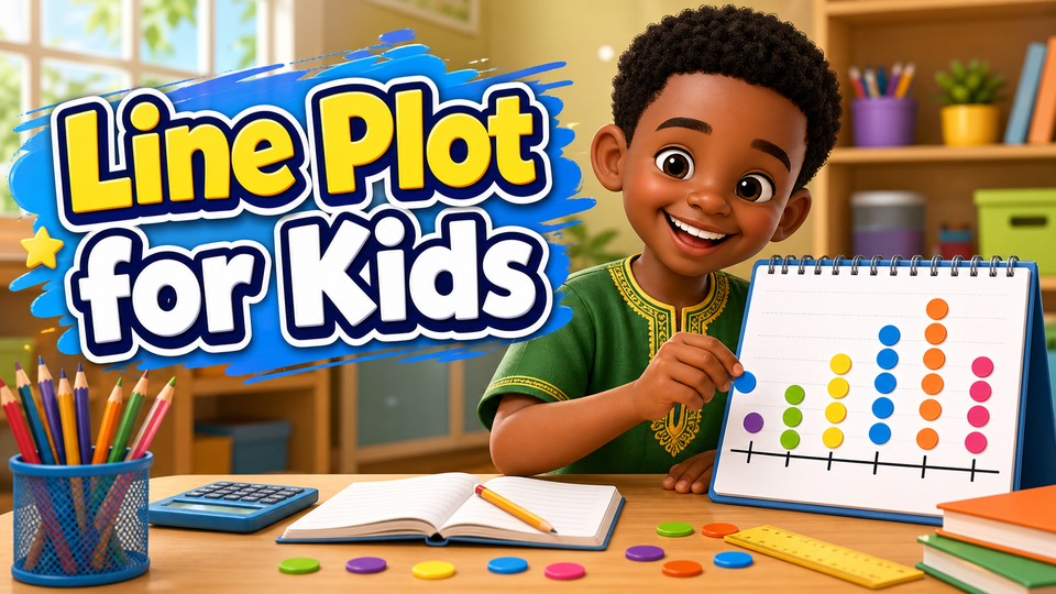 Line Plot para sa mga Bata | Math para sa Ikalawang Yugto | Kids Academy background