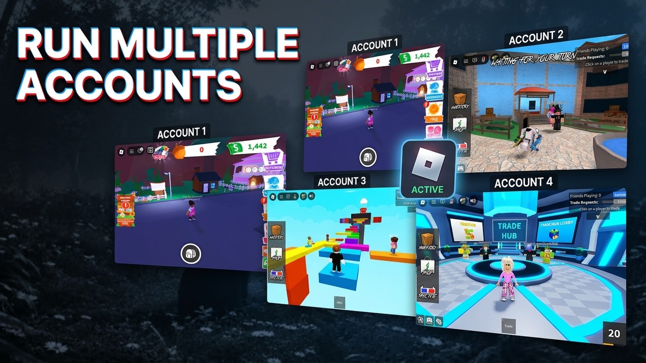*NEW* How To Run Multiple Roblox Accounts at the Same Time (2026) background