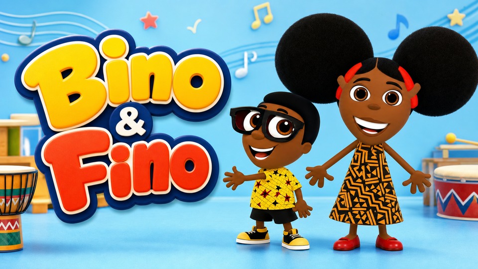 Do You Know The Days of The Week? Remix - Bino and Fino Kids Songs / Dance backdrop