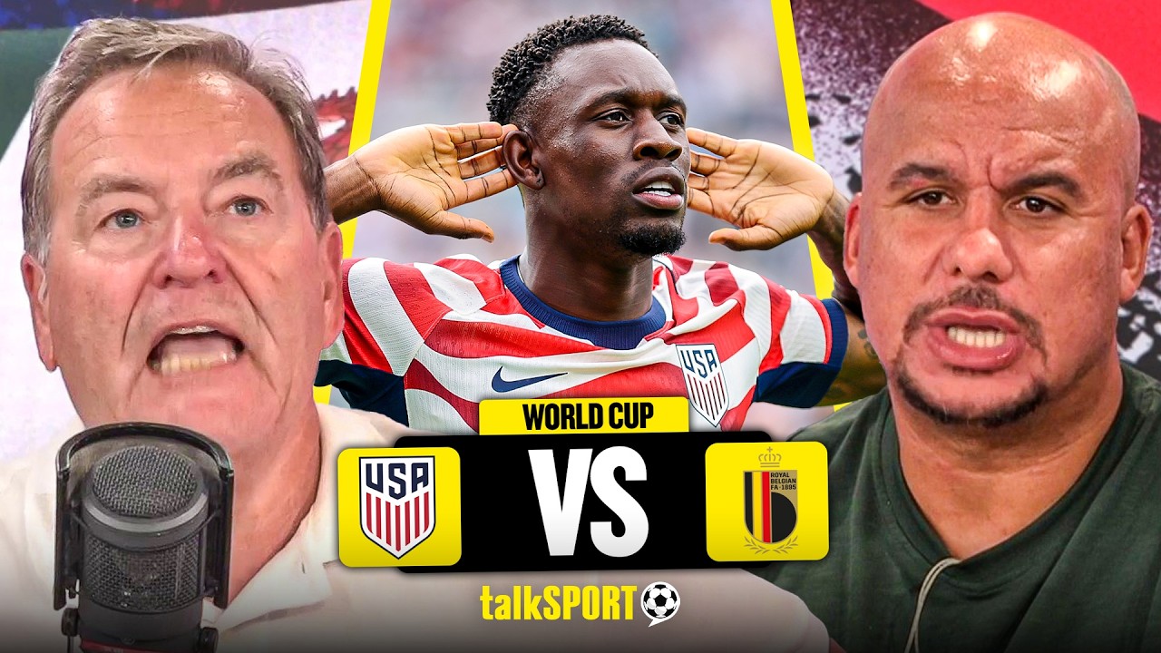 "ABSOLUTE DISGRACE!" talkSPORT React to FIFA Allowing USA's Folarin Balogun to PLAY vs Belgium! background