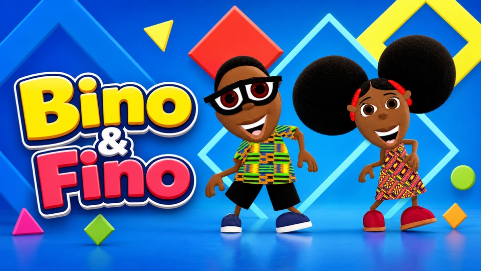 Many Things Have a Shape - Bino and Fino Kids Songs / Dance background