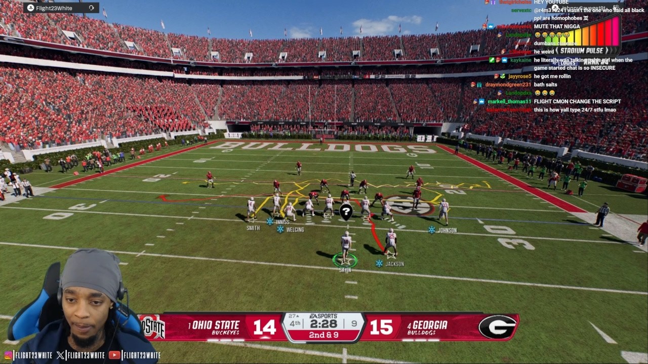 Flights 1ST TIME Playing College Football 27 & THIS HAPPENED! (RANKED MATCH) background