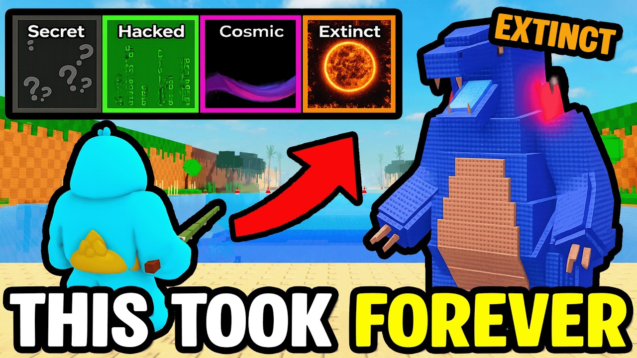 FIRST TIME FISHING in EXTINCT RARITY ZONE in ROBLOX BE a FISH BAIT... background