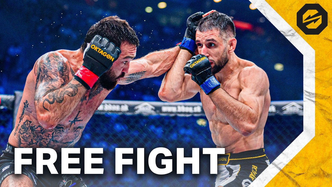 DE PAEPE vs. NOVÁK | FREE FIGHT | OKTAGON 89 background