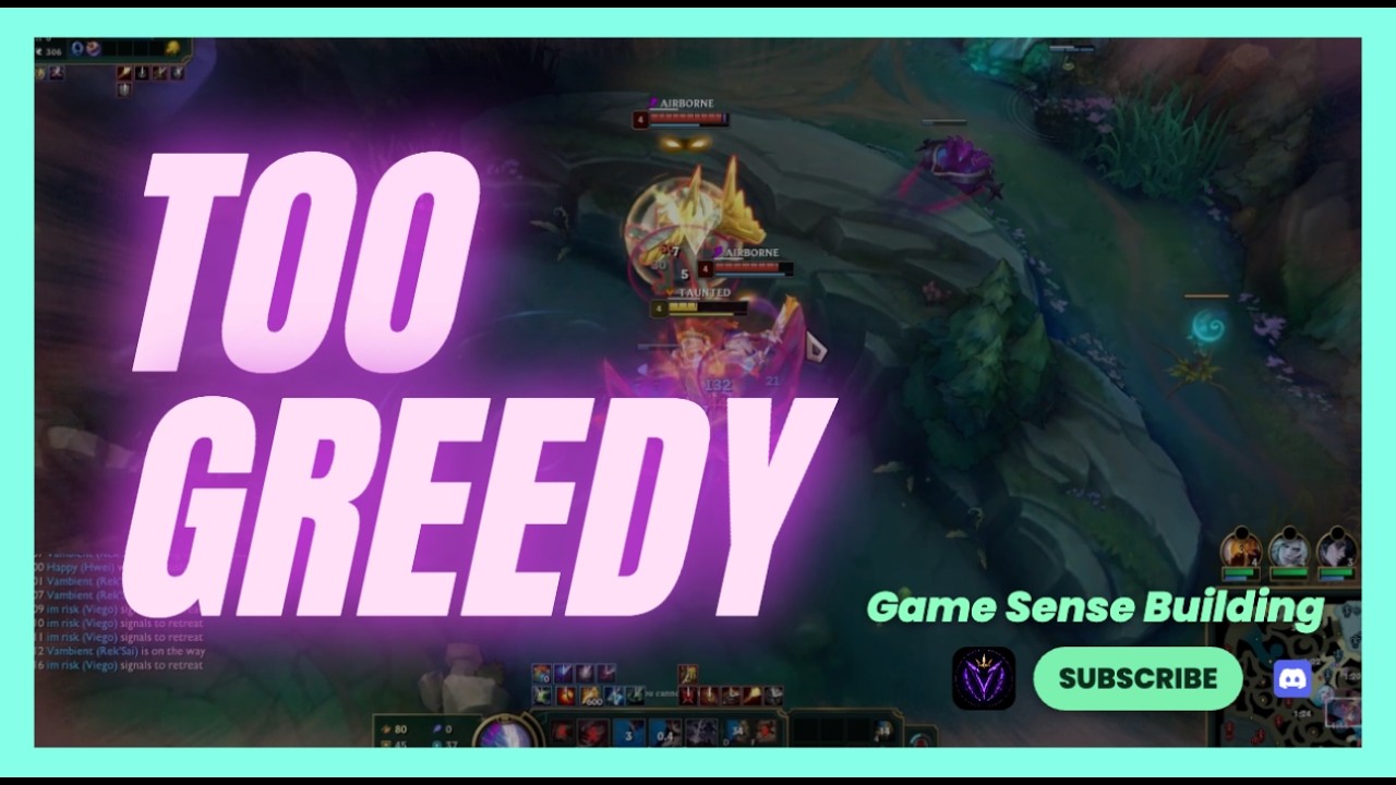 How I Review Bad Decisions In League of Legends (Game Sense Building) background