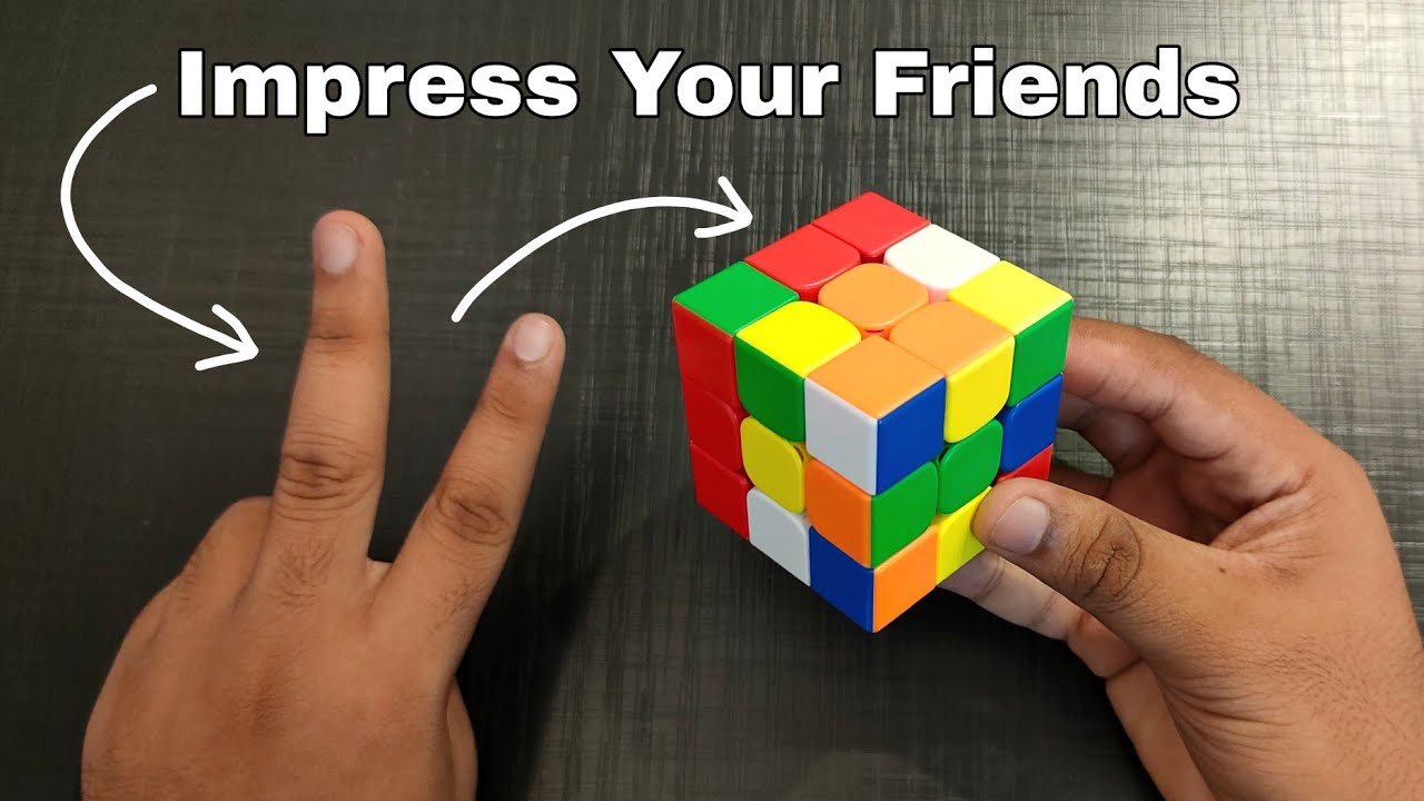 How To Solve Rubik's Cube With 2 Moves : background