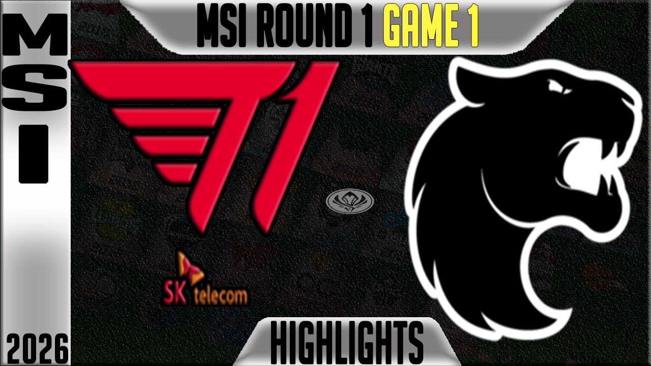 T1 vs FUR Highlights Game 1 | MSI 2026 Day 4 | T1 vs Furia G1 background