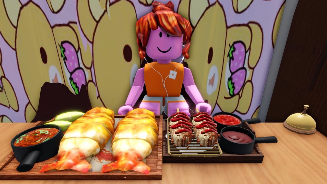 mukbang game background