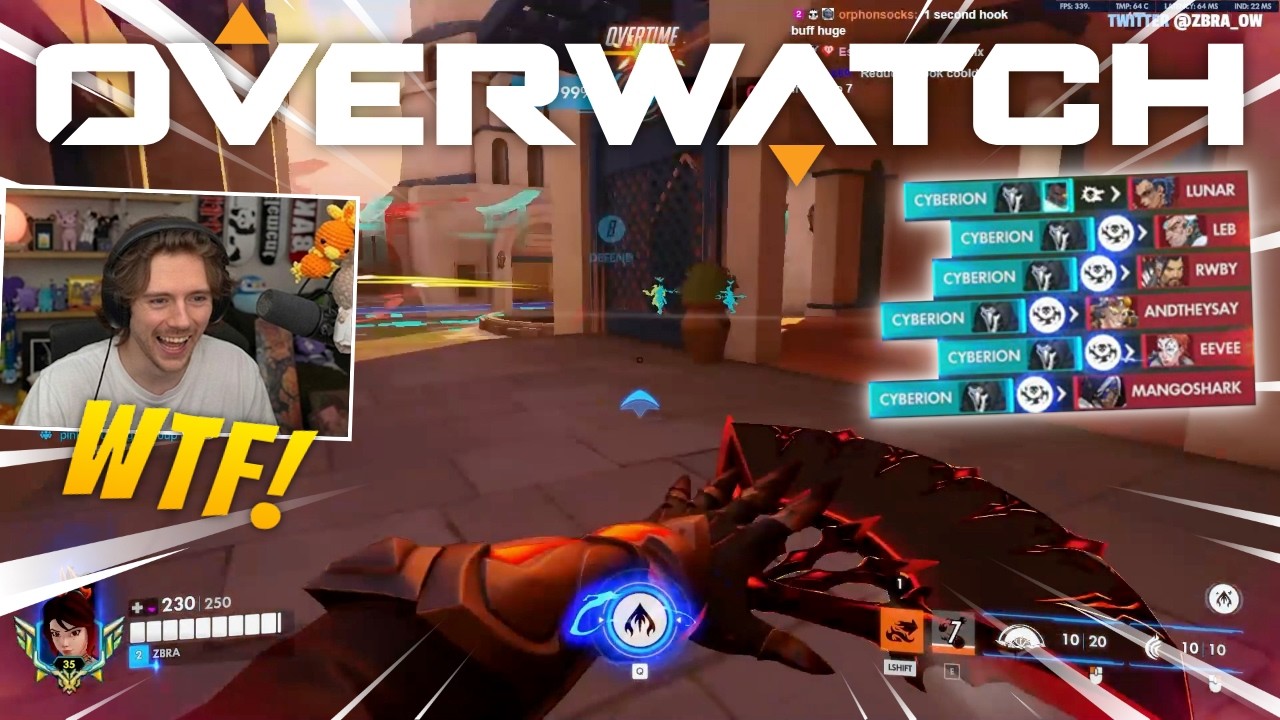 Overwatch MOST VIEWED Twitch Clips of The Week! #11 background